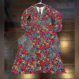 Never Fully Dressed Floral/Animal Print, Size 6